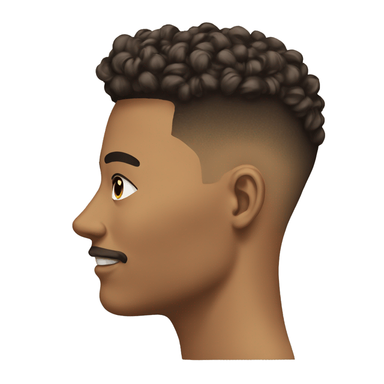 genmoji：低顶髻 fade