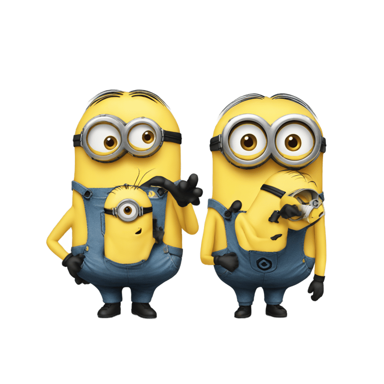 genmoji: Taylor Swift and Minion