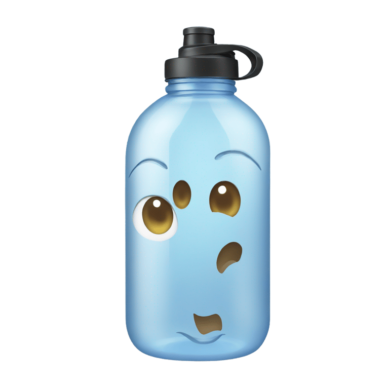 genmoji: water bottle