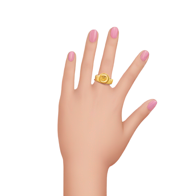prompt: pinky and ring finger closed while others are open