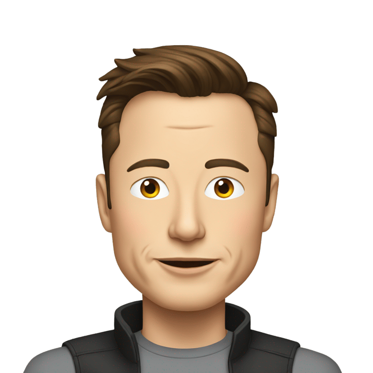 genmoji: Elon musk