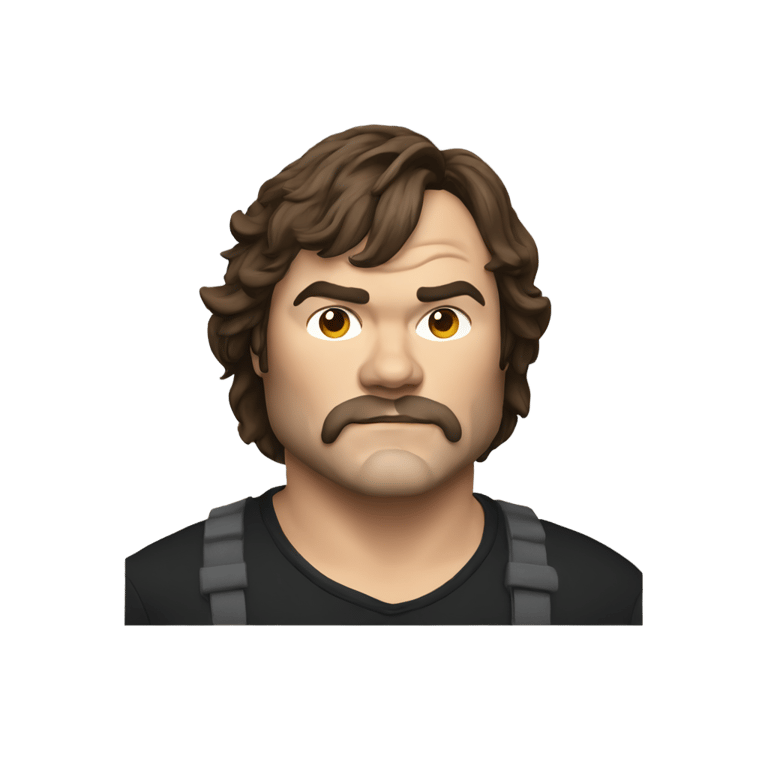 genmoji: Jack Black