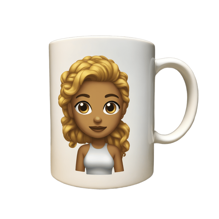 genmoji: Slay queen mug