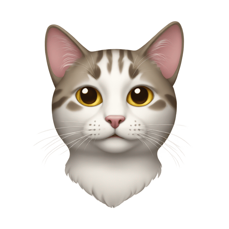 genmoji: Cat with sidburns