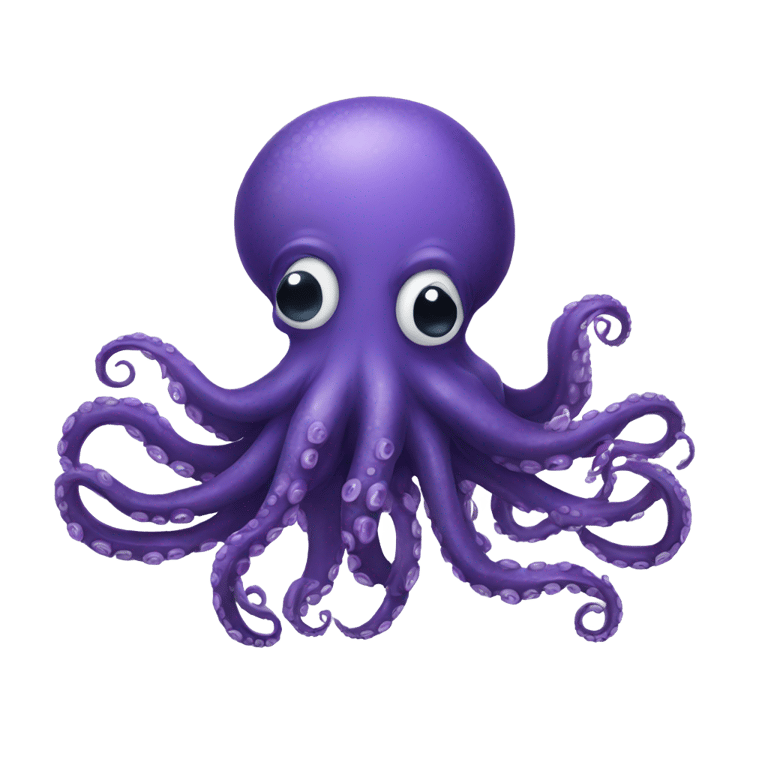 genmoji: Night octopus