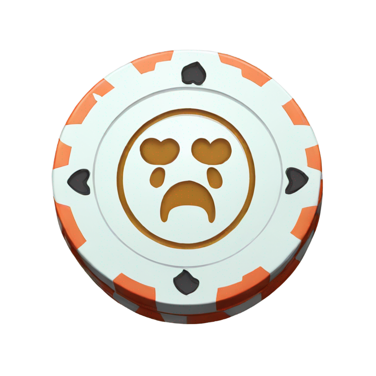 絵文字：Poker chip