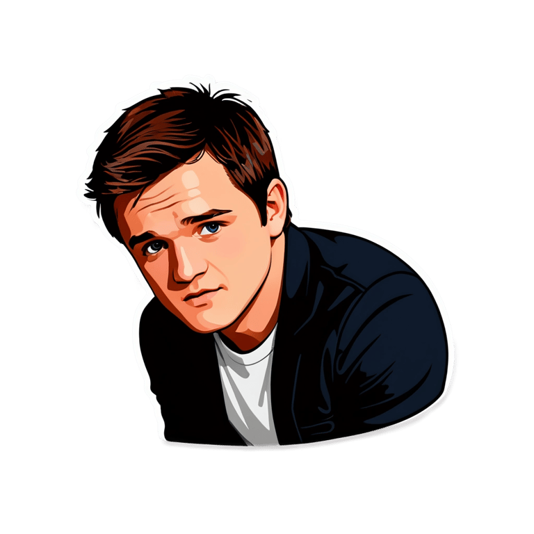 genmoji: 20 year old Josh Hutcherson hot