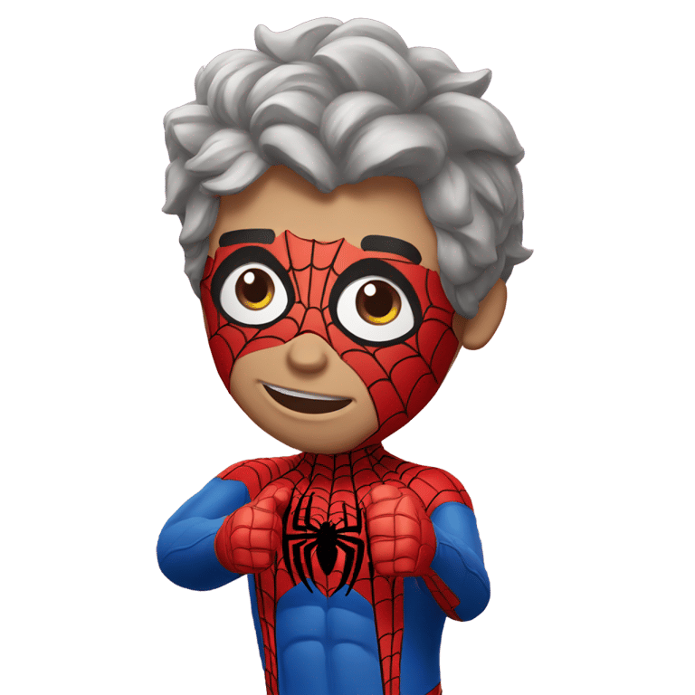 genmoji: Spider-Man