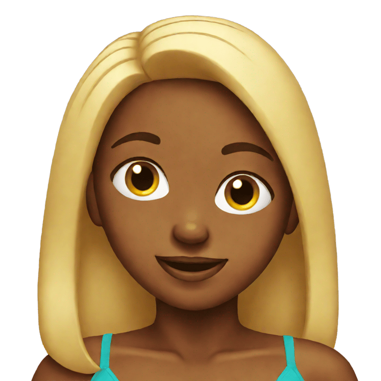 genmoji : Fille en bikini