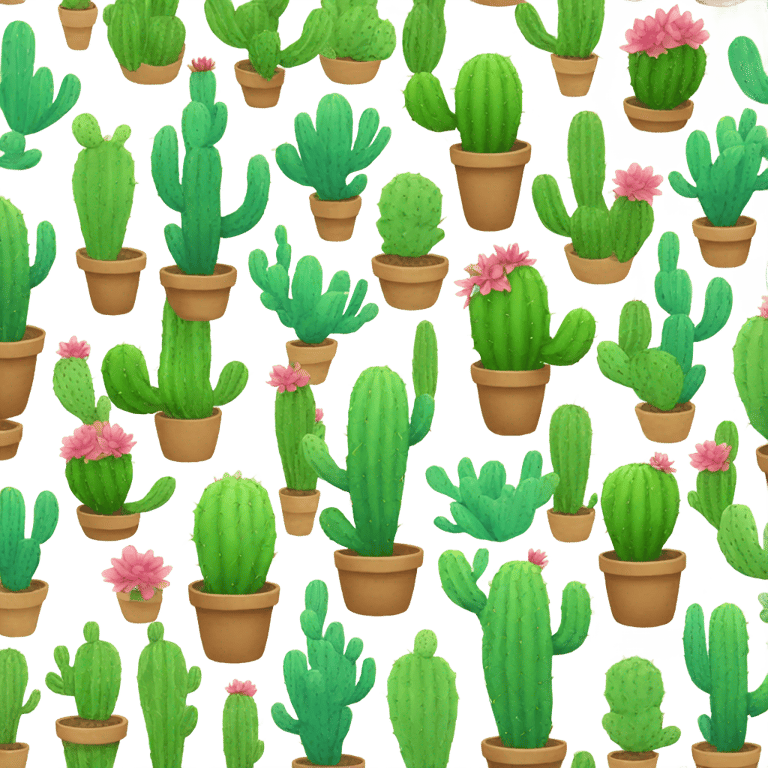 genmoji: Rainbow Cactus 🌵