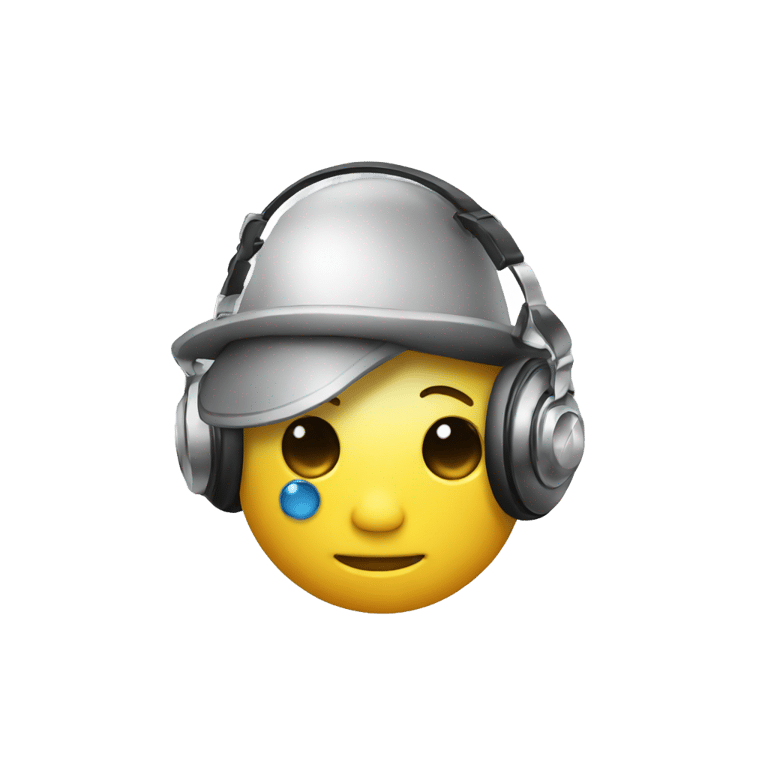 genmoji: dj mushroom