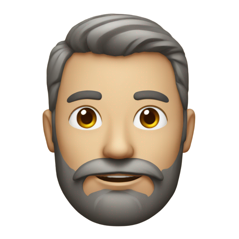 genmoji: Un hombre de madera con un bate