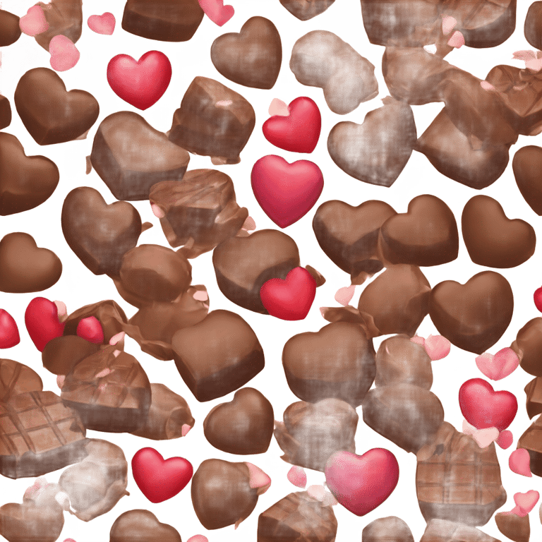 genmoji: BOX OF CHOCOLATES VALENTINE'S DAY