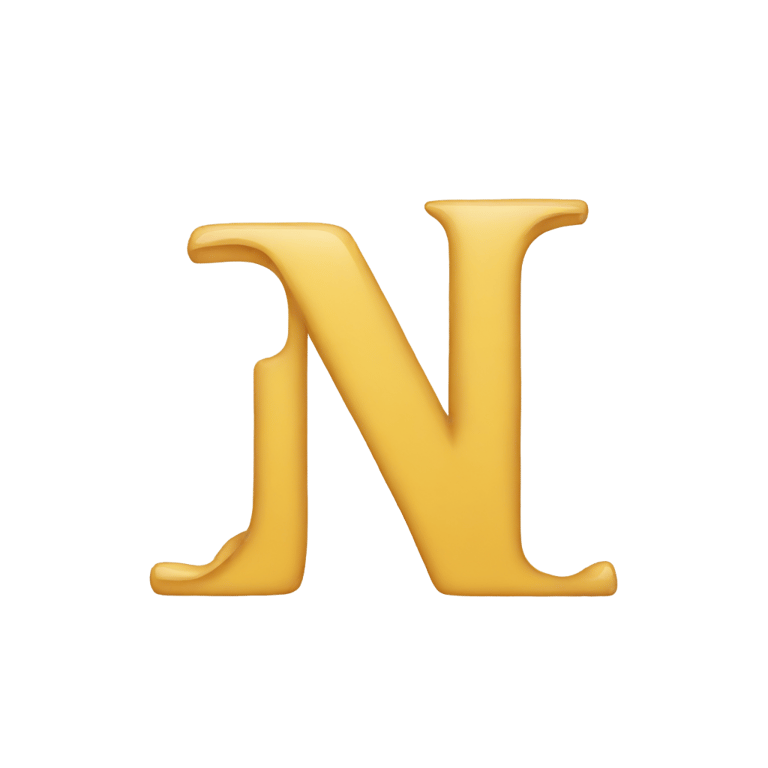 genmoji: Letter n