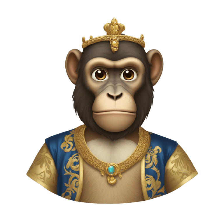 絵文字：Sultan the monkey