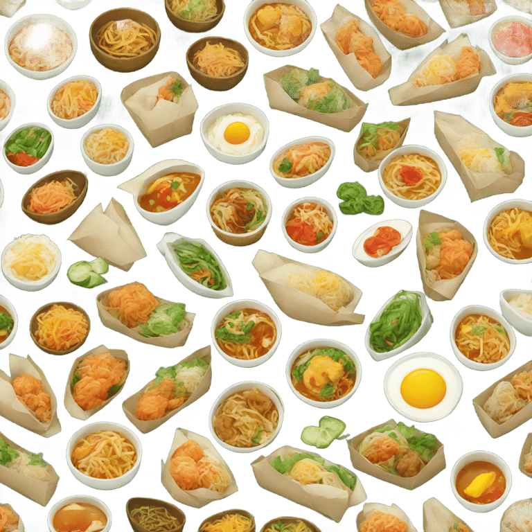 genmoji: Asian food