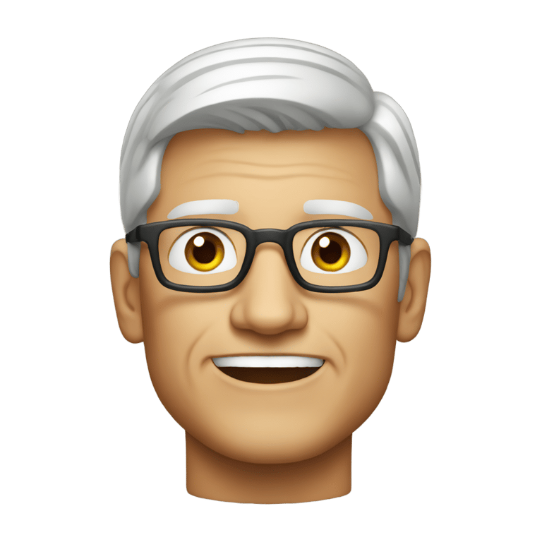 genmoji: wild tim cook