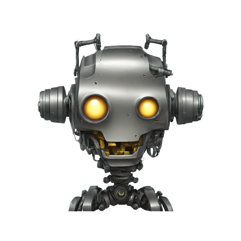 genmoji: Corrupted robot