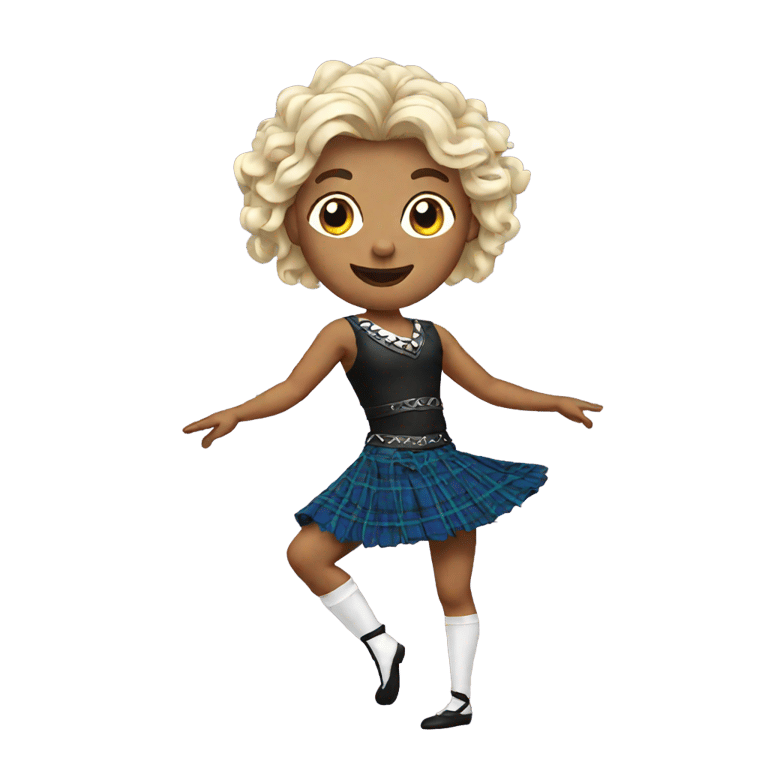 genmoji : Danseur écossais