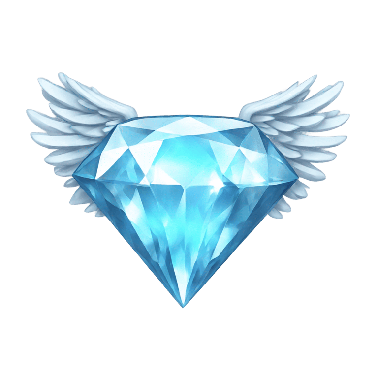 genmoji: Diamond with wings