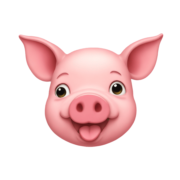 genmoji: pig