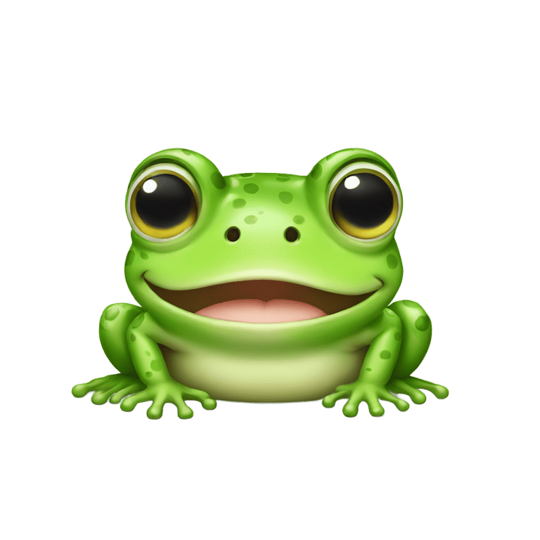 genmoji: Cute frog