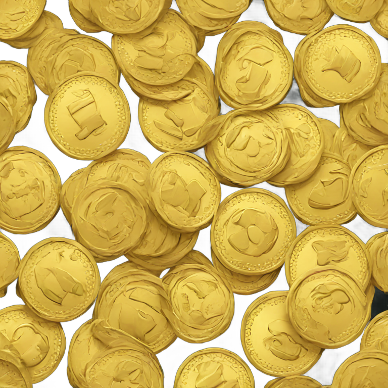 genmoji: gold coin