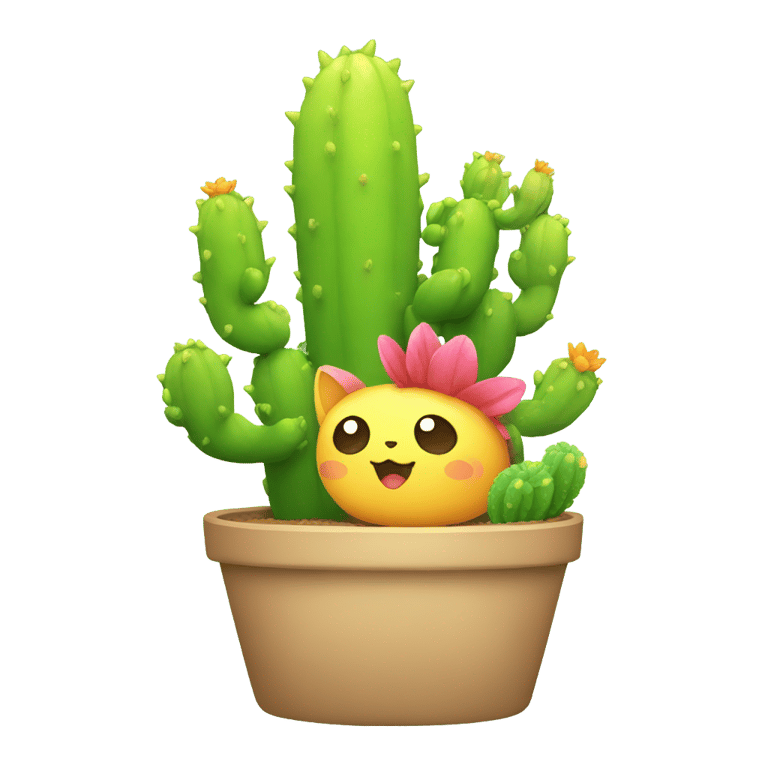 genmoji: Rainbow Catus