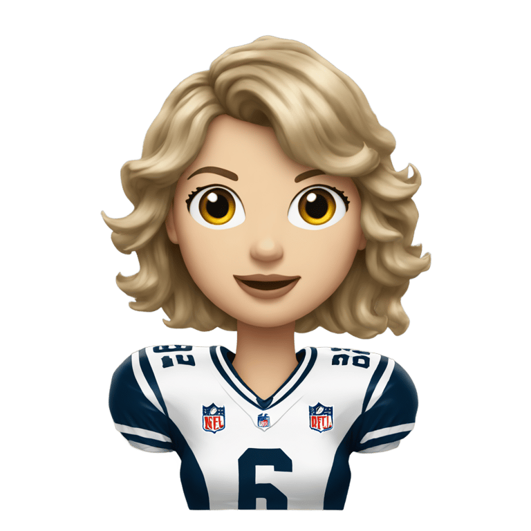 絵文字：taylor swift nfl