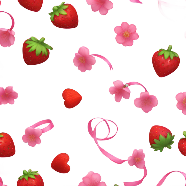 絵文字：🎀🍓🪷🌸💎🩷