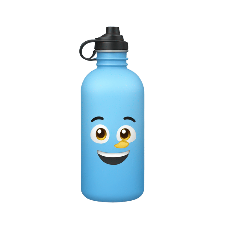 genmoji: Stanley water bottle