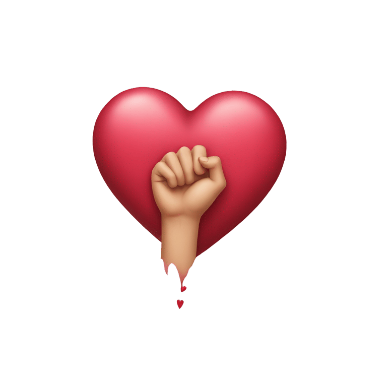 genmoji: A heart shaped tat