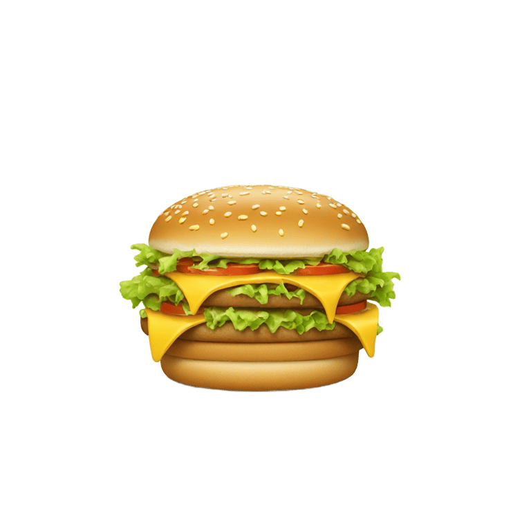 genmoji: big mac