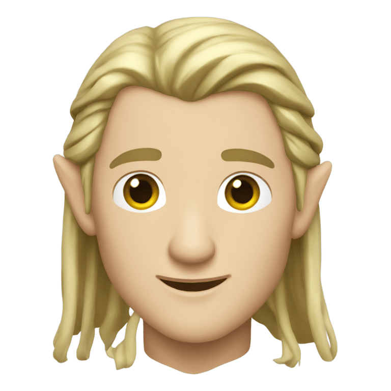 genmoji : legolas