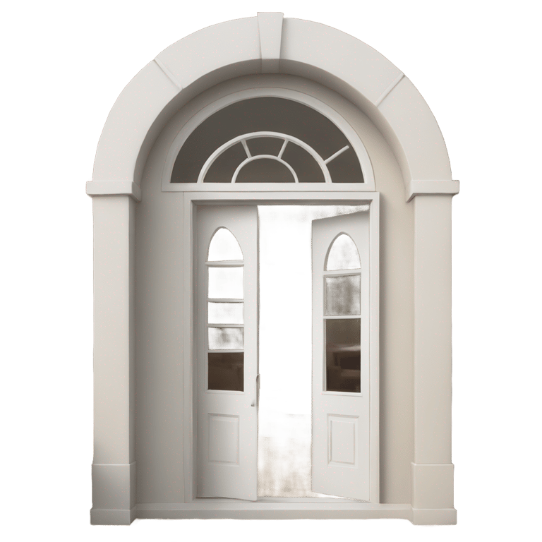 genmoji: Arched windows and door