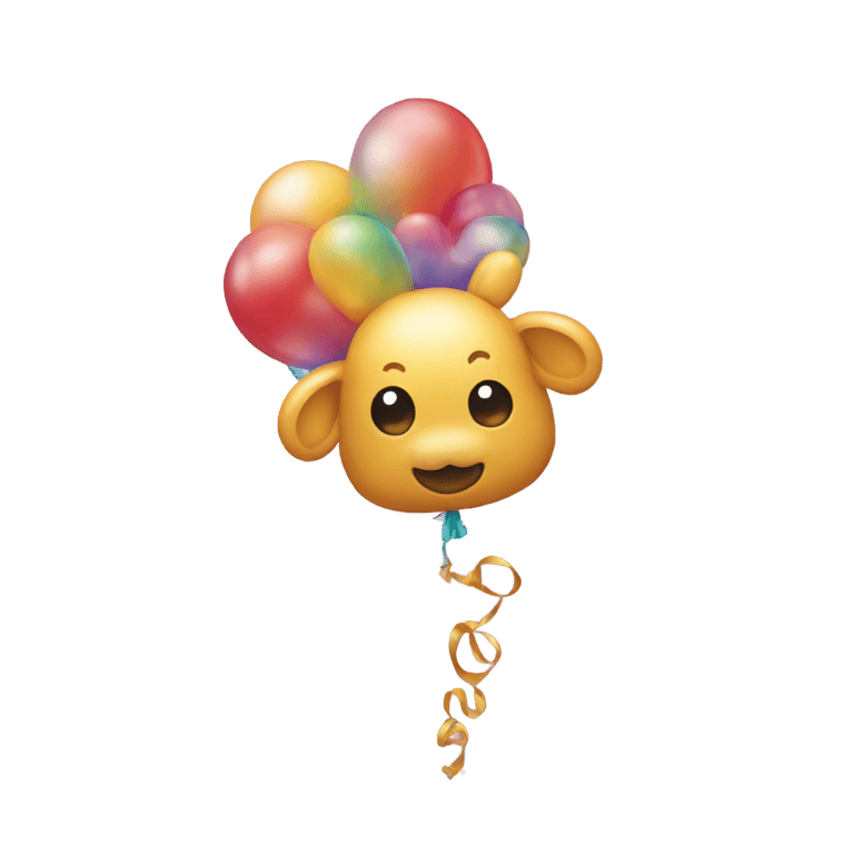 genmoji: balloon animal