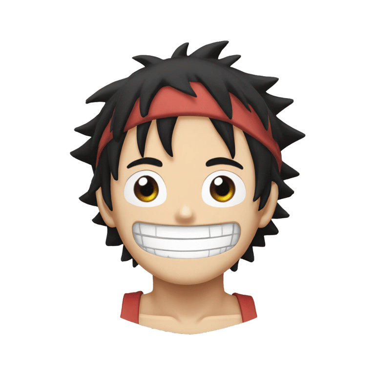 絵文字：luffy from one piece