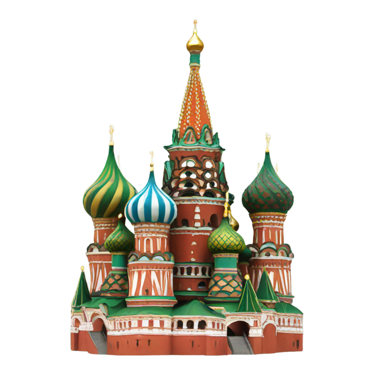 genmoji : Kremlin tower