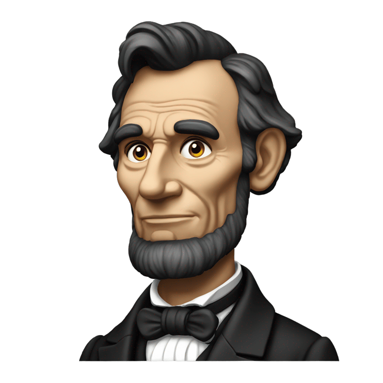 genmoji: Abraham Lincoln