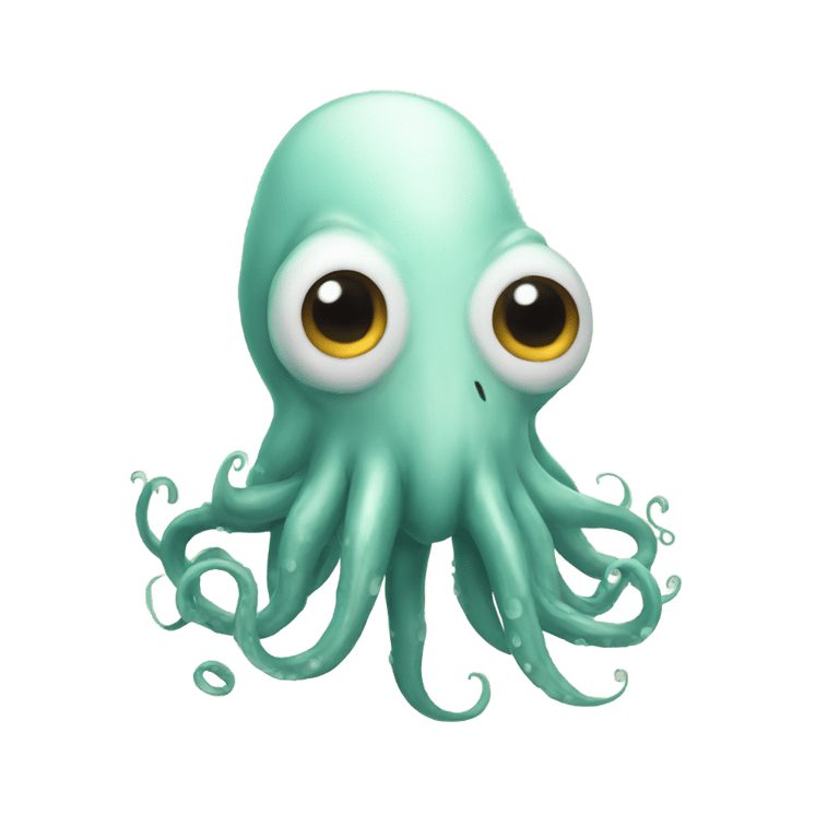 genmoji: a squid