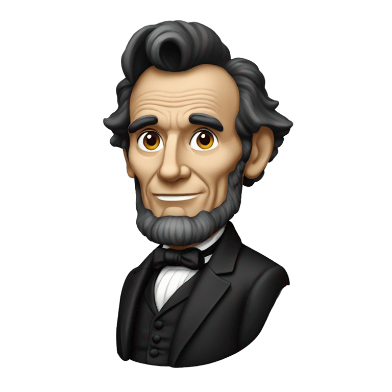 genmoji: Abraham Lincoln