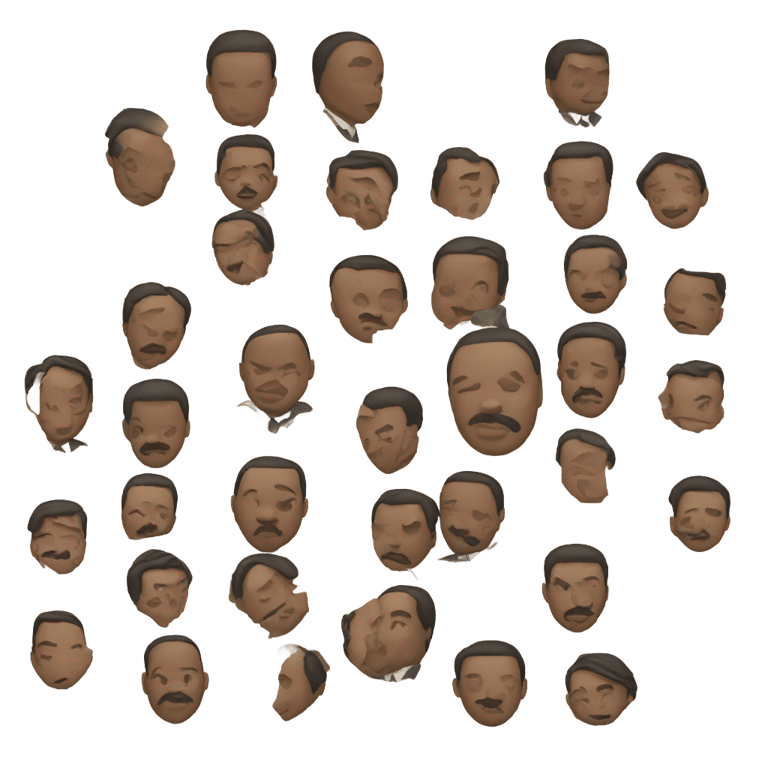 genmoji: Martin Luther King Jr