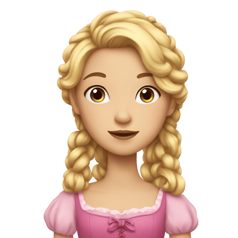 genmoji: Fairytale girl