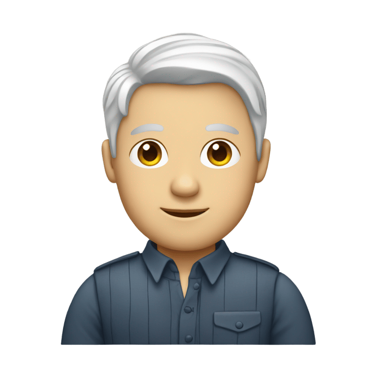 genmoji: white man wearing skirt