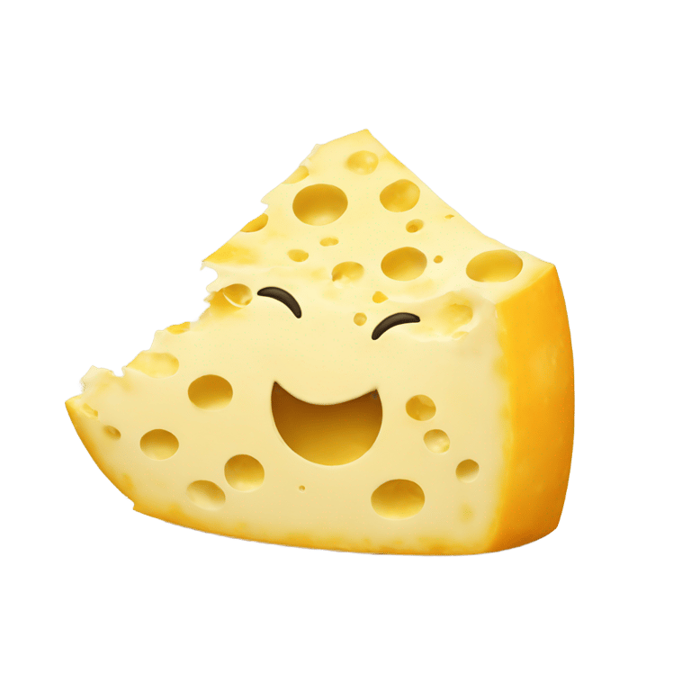 genmoji : Moon Made of Cheese