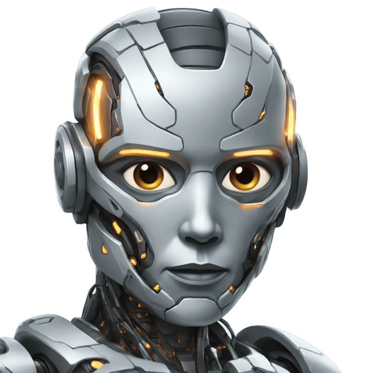 genmoji: cyborg