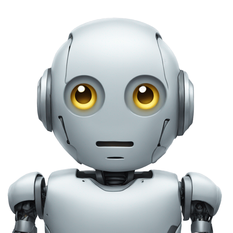 genmoji: Robot that is always sad