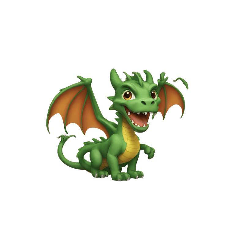 genmoji: american dragon