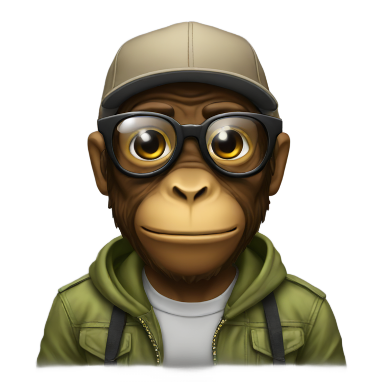 genmoji: swag monke