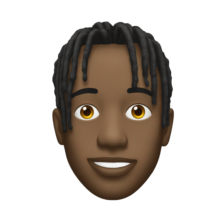 genmoji: travis Scott face